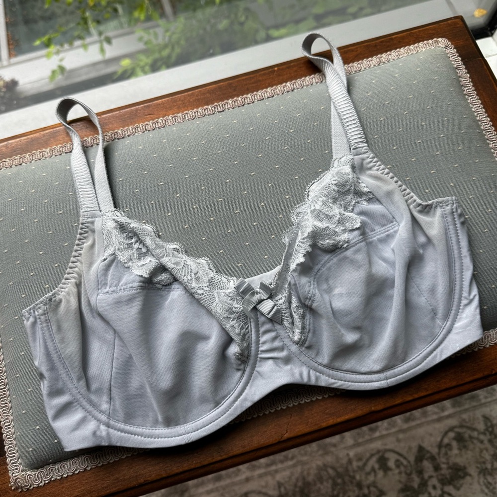Chantelle Orangerie Unlined Underwire Lace Plunge Bra